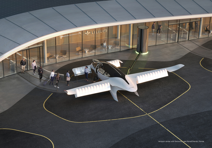 Lilium Vertiport 2 Lilium Jet Render Press